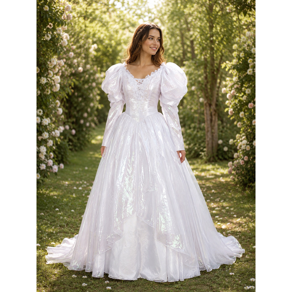 Women's Labyrinth Sarah Costume Ball Gown Ethereal Princess Fairy Cosplay Small